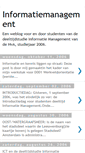 Mobile Screenshot of informatie-management.blogspot.com