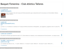 Tablet Screenshot of basquetfemeninotalleres.blogspot.com