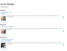 Tablet Screenshot of eneltiempo.blogspot.com