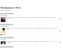 Tablet Screenshot of billmilesphotography.blogspot.com