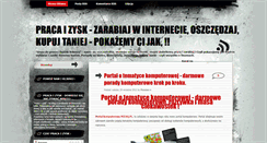 Desktop Screenshot of pracaizysk.blogspot.com
