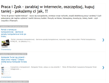 Tablet Screenshot of pracaizysk.blogspot.com