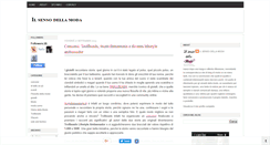 Desktop Screenshot of ilsensodellamoda.blogspot.com