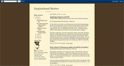 Desktop Screenshot of inspirationalstoriesaol.blogspot.com