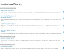 Tablet Screenshot of inspirationalstoriesaol.blogspot.com