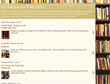 Tablet Screenshot of organizedwithruby.blogspot.com