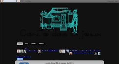 Desktop Screenshot of cantodasbijoux.blogspot.com