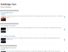 Tablet Screenshot of italdesigncars.blogspot.com