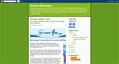 Desktop Screenshot of k5scienceeducation.blogspot.com