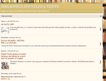 Tablet Screenshot of bibliotecaveles.blogspot.com