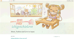 Desktop Screenshot of ichigoichielove.blogspot.com