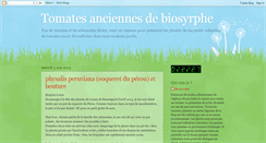 Desktop Screenshot of biosyrphetomatepimentsolanum.blogspot.com