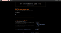 Desktop Screenshot of lcdtouchbox.blogspot.com