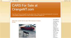 Desktop Screenshot of carsorangemt.blogspot.com