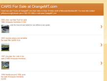 Tablet Screenshot of carsorangemt.blogspot.com