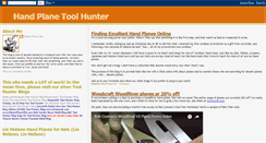 Desktop Screenshot of hand-plane-tool-hunter.blogspot.com