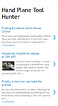 Mobile Screenshot of hand-plane-tool-hunter.blogspot.com