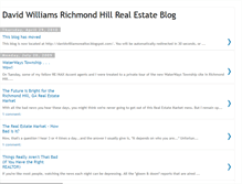 Tablet Screenshot of davidwilliamsrealtor.blogspot.com