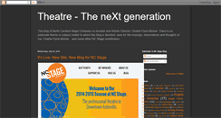 Desktop Screenshot of ncstagecompany.blogspot.com