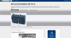 Desktop Screenshot of aplicacionesdeplc.blogspot.com