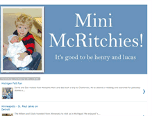 Tablet Screenshot of minimcritchie.blogspot.com