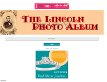 Tablet Screenshot of mredlincolnalbum.blogspot.com