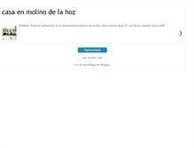 Tablet Screenshot of casaenmolinodelahoz.blogspot.com