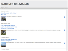 Tablet Screenshot of imagenesbolivianas.blogspot.com