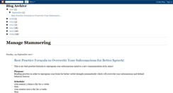 Desktop Screenshot of managestammering.blogspot.com