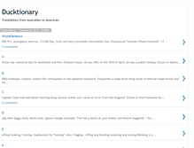 Tablet Screenshot of ducktionary.blogspot.com