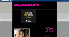 Desktop Screenshot of girljapanese-akita.blogspot.com