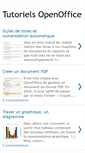 Mobile Screenshot of openofficetutoriel.blogspot.com