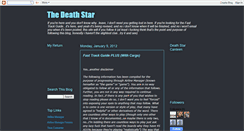 Desktop Screenshot of my-death-star.blogspot.com