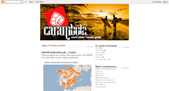 Desktop Screenshot of carambolasurf.blogspot.com