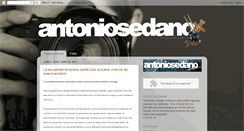 Desktop Screenshot of antoniosedano.blogspot.com