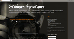 Desktop Screenshot of chroniqueshysteriques.blogspot.com