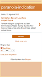 Mobile Screenshot of paranoia-indication.blogspot.com