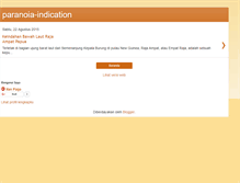 Tablet Screenshot of paranoia-indication.blogspot.com