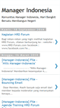 Mobile Screenshot of managerindonesia.blogspot.com