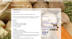 Desktop Screenshot of deliciousdivas.blogspot.com
