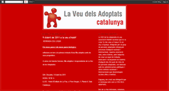 Desktop Screenshot of laveudelsadoptats-catalunya.blogspot.com