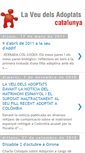 Mobile Screenshot of laveudelsadoptats-catalunya.blogspot.com