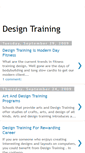 Mobile Screenshot of design-training.blogspot.com
