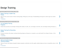 Tablet Screenshot of design-training.blogspot.com