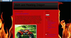 Desktop Screenshot of mathandreadingdragon.blogspot.com