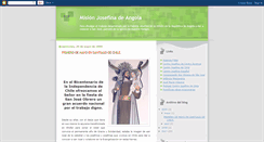 Desktop Screenshot of misionjosefinangola.blogspot.com