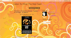 Desktop Screenshot of listentowhatthemansaid.blogspot.com