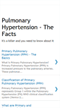 Mobile Screenshot of hypertension-pulmonary.blogspot.com