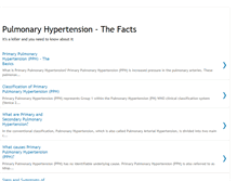 Tablet Screenshot of hypertension-pulmonary.blogspot.com