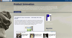 Desktop Screenshot of product-innovation.blogspot.com